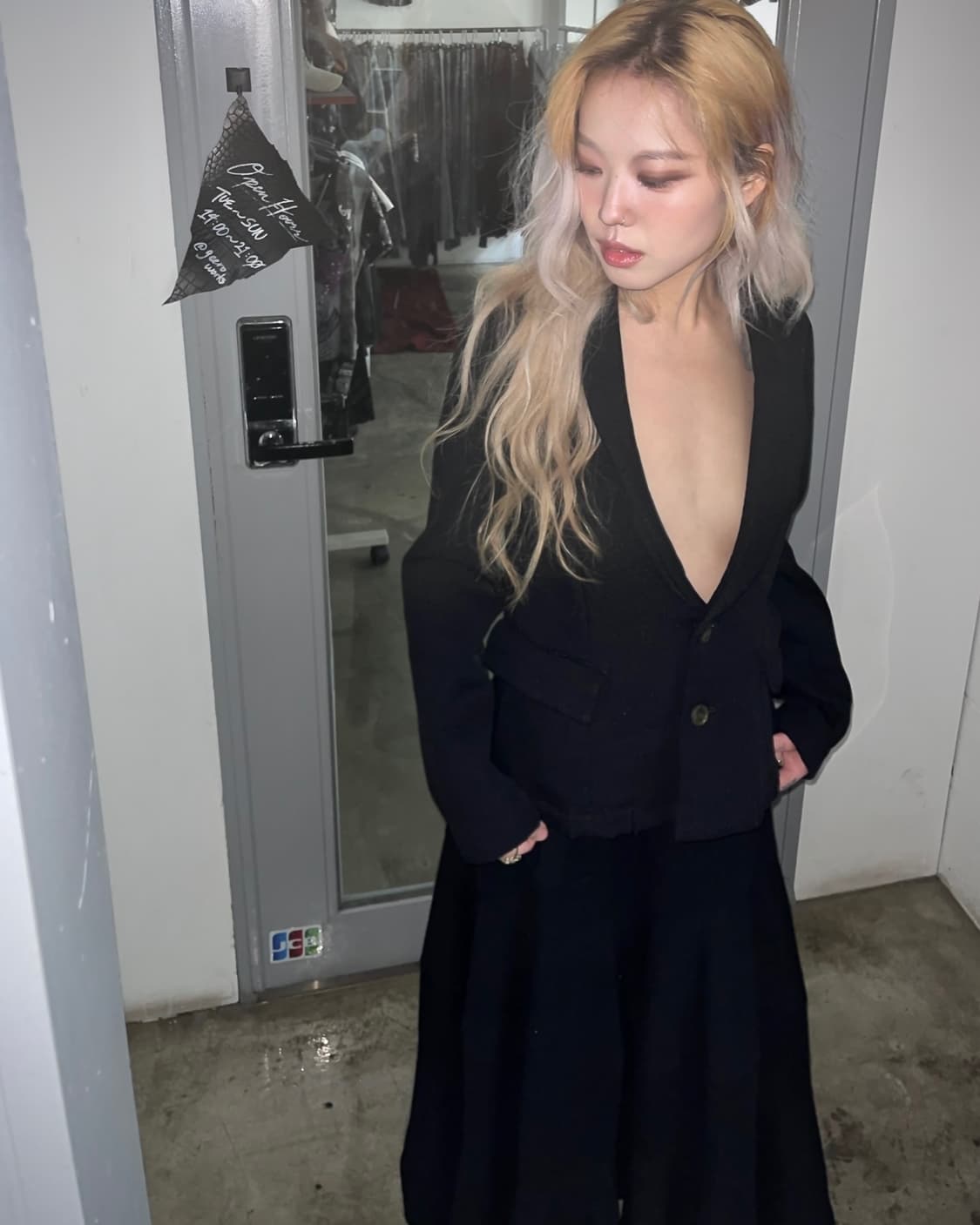 꼼데가르송 04‘s 아카이브 롱 라펠 블레이저 상품이미지8