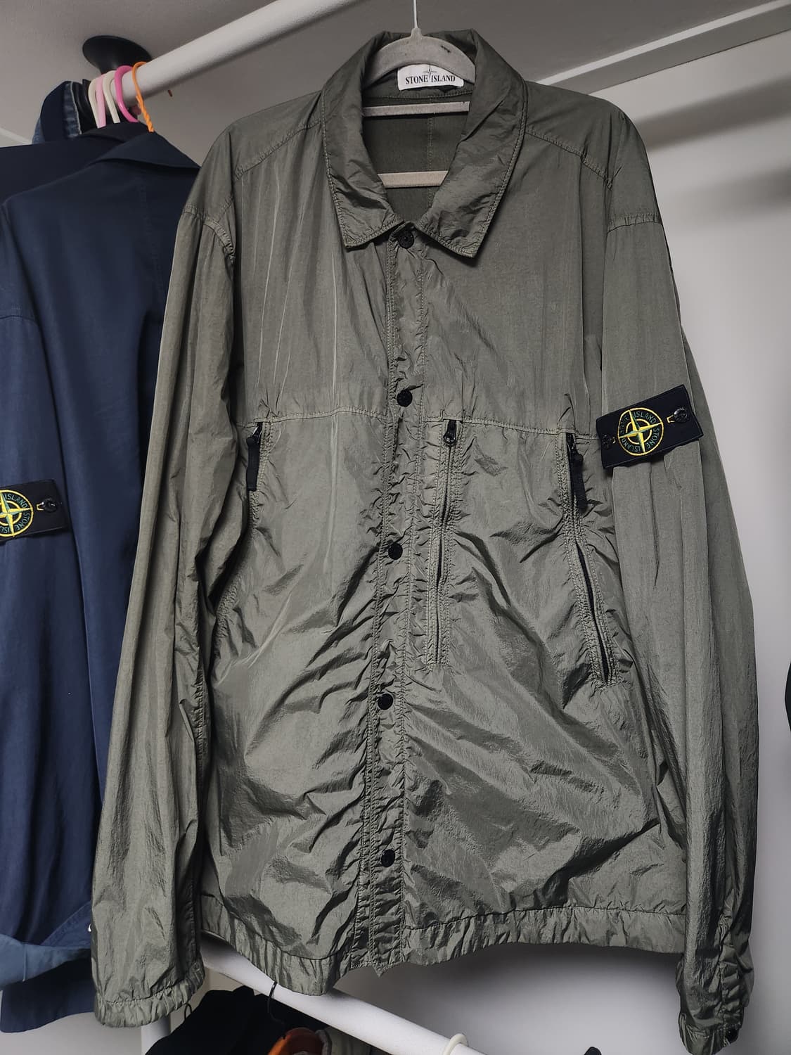 스톤아일랜드 나일론메탈2xl(카키) 상품이미지3