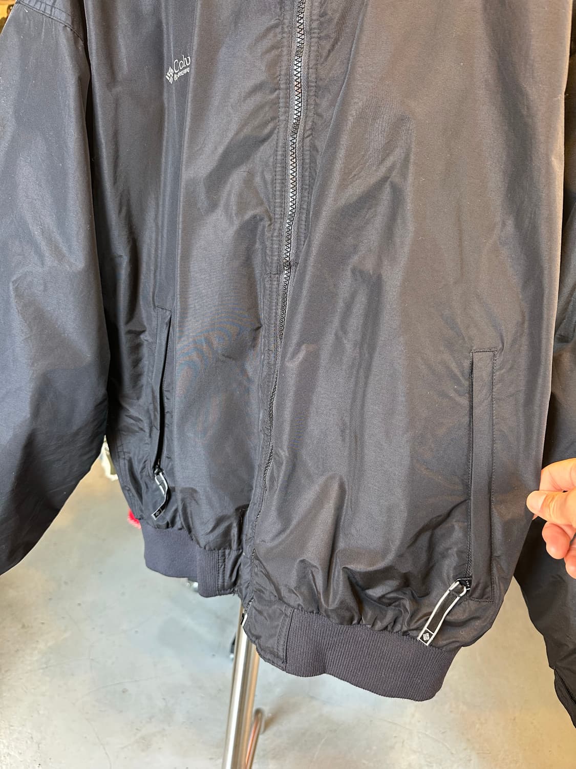 컬럼비아 윈드브레이커 후리스 라이닝 트랙 자켓 상품이미지4