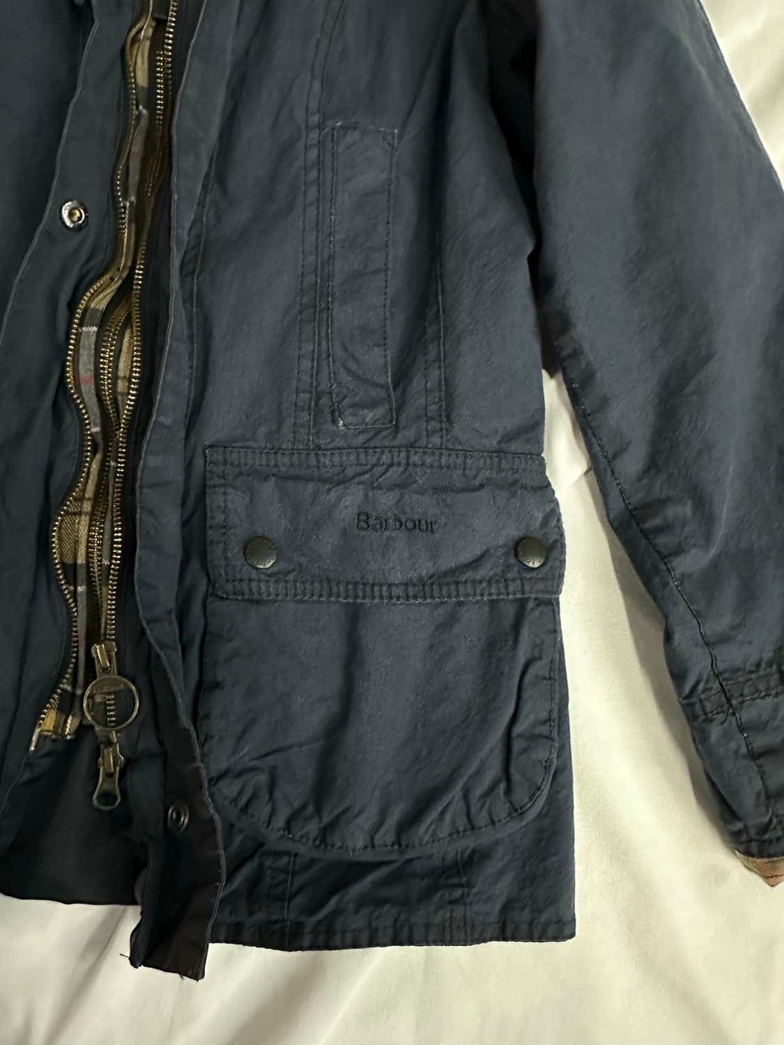 바버(Barbour) 비드넬왁스 자켓 상품이미지5