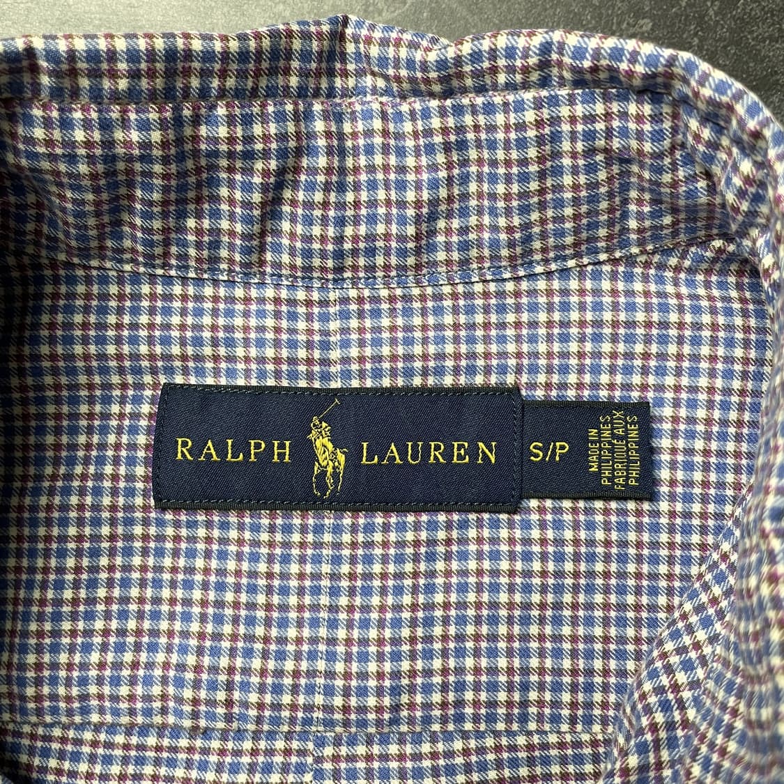 RALPH LAUREN 랄프로렌 빈티지 체크 코튼셔츠 A00307 상품이미지9