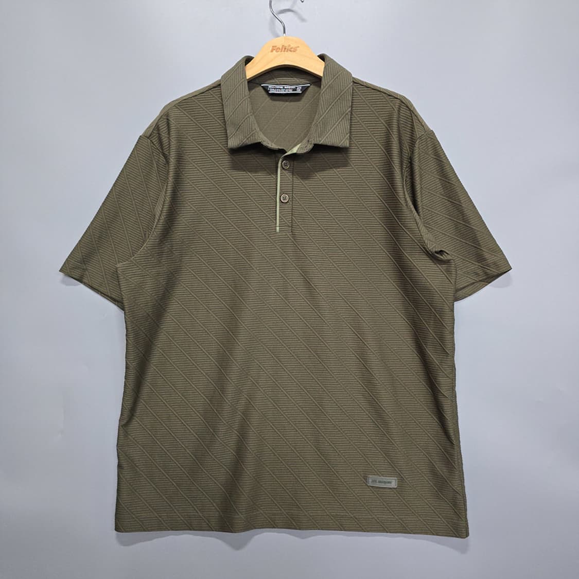 장 미쉘 바스키아 남성 반팔 패턴 카라티 105 상품이미지1