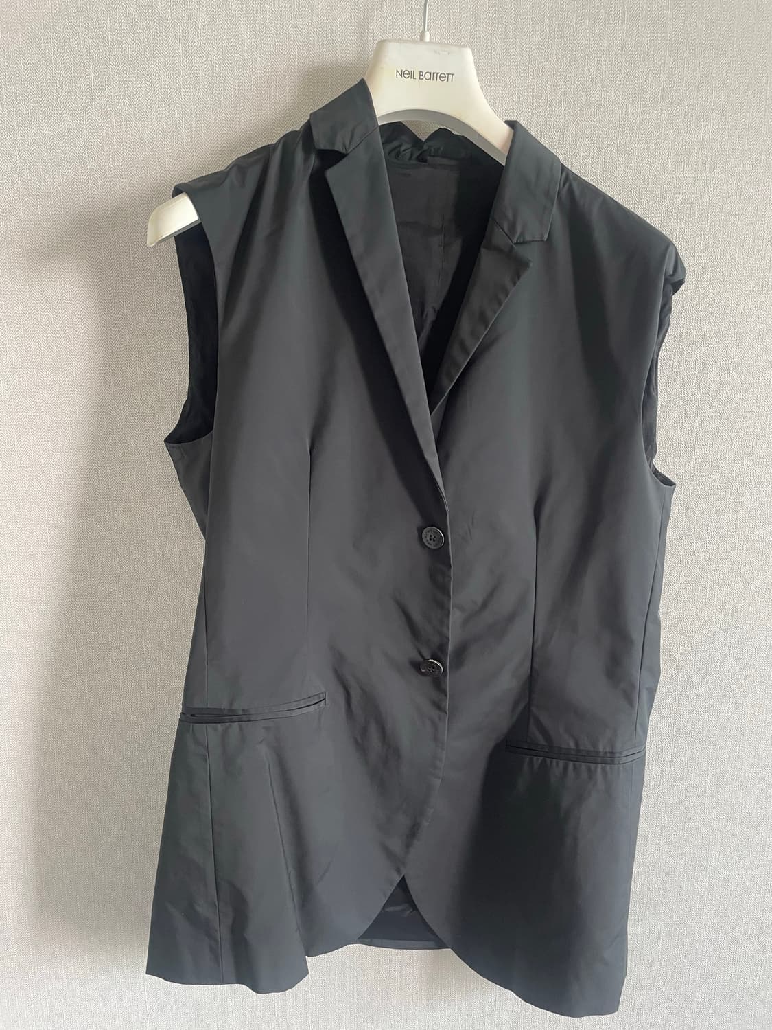 닐바렛 투웨이 봄버와조끼세트 상품이미지2