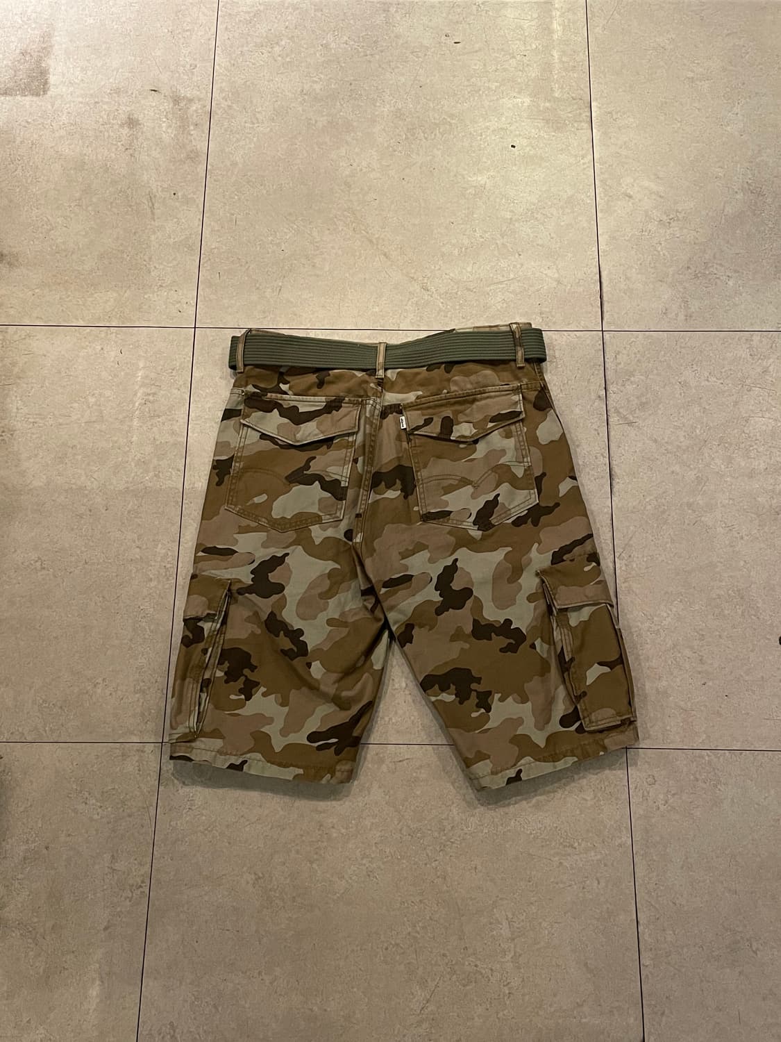 리바이스 커리어 카코 반바지 화이트탭 상품이미지1