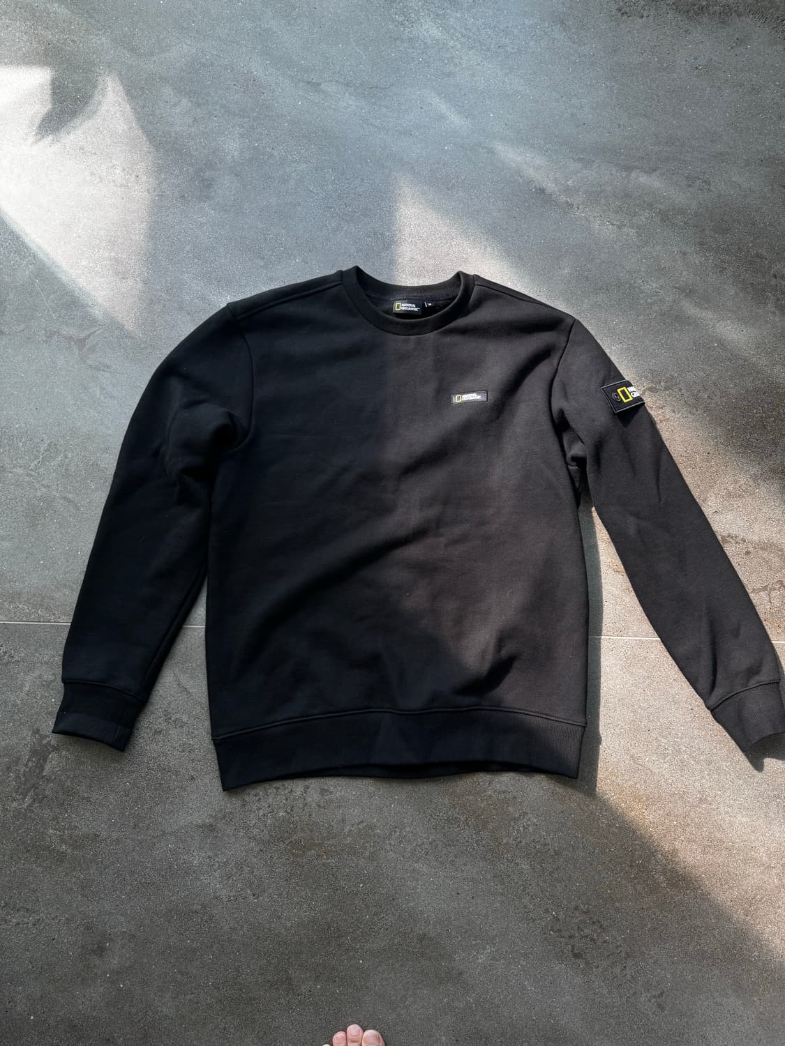 네셔널지오그래픽 맨투맨 M사이즈 상품이미지1