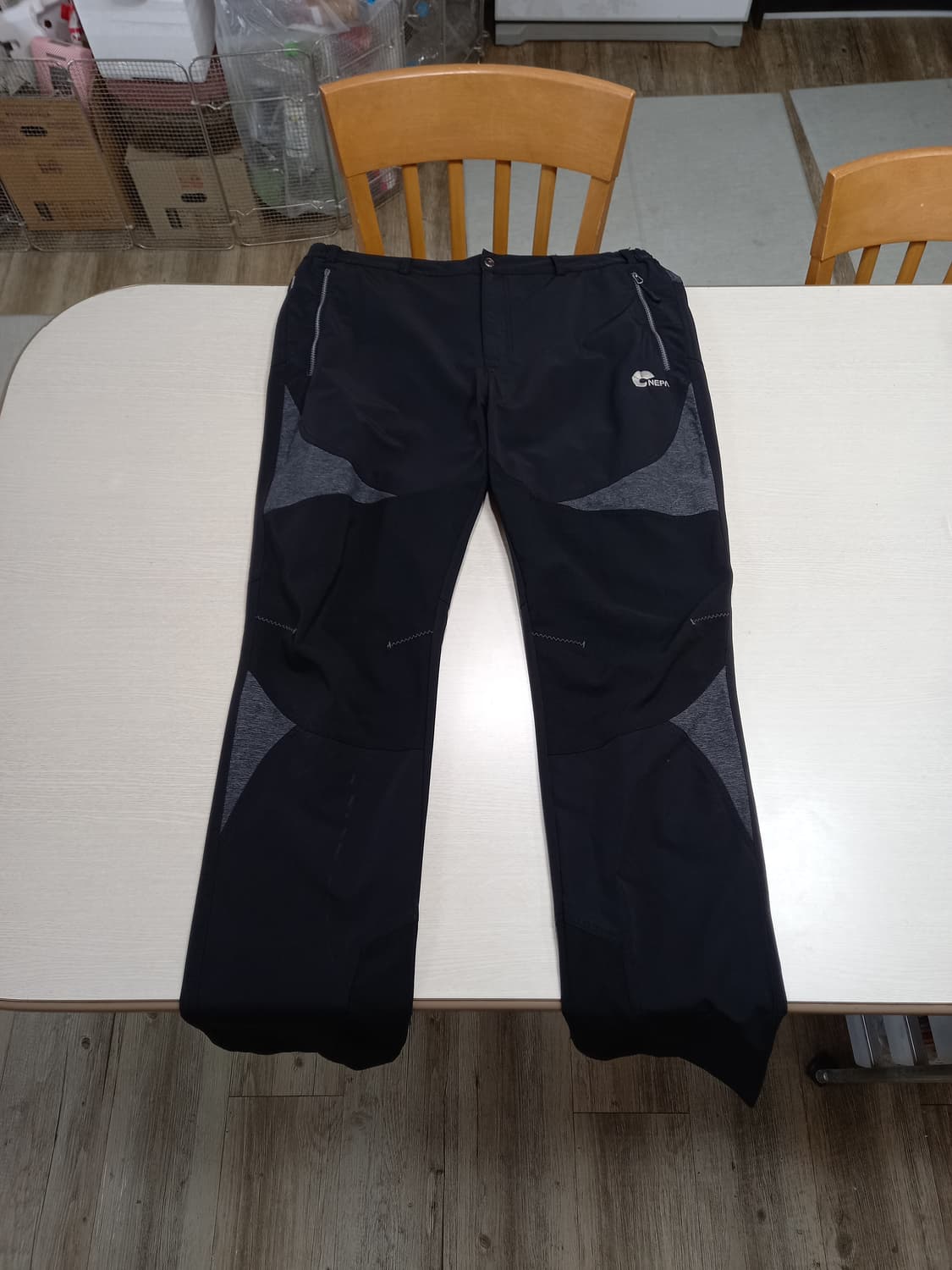 40 NEPA Kor 봄여름용 스판 등산바지 블랙 40-36 상품이미지1