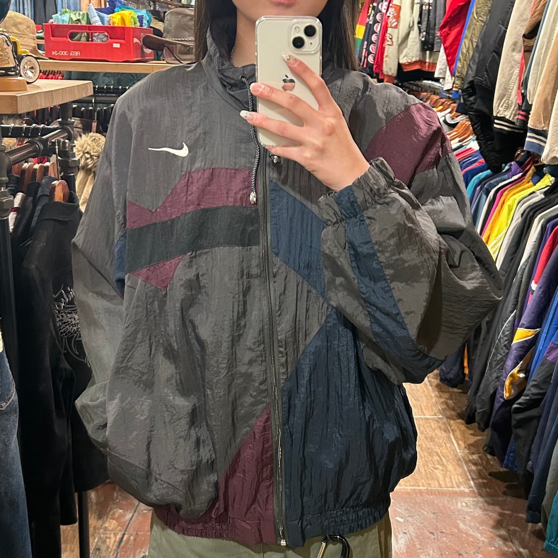 [HI] 나이키 바람막이 차콜 상품이미지2