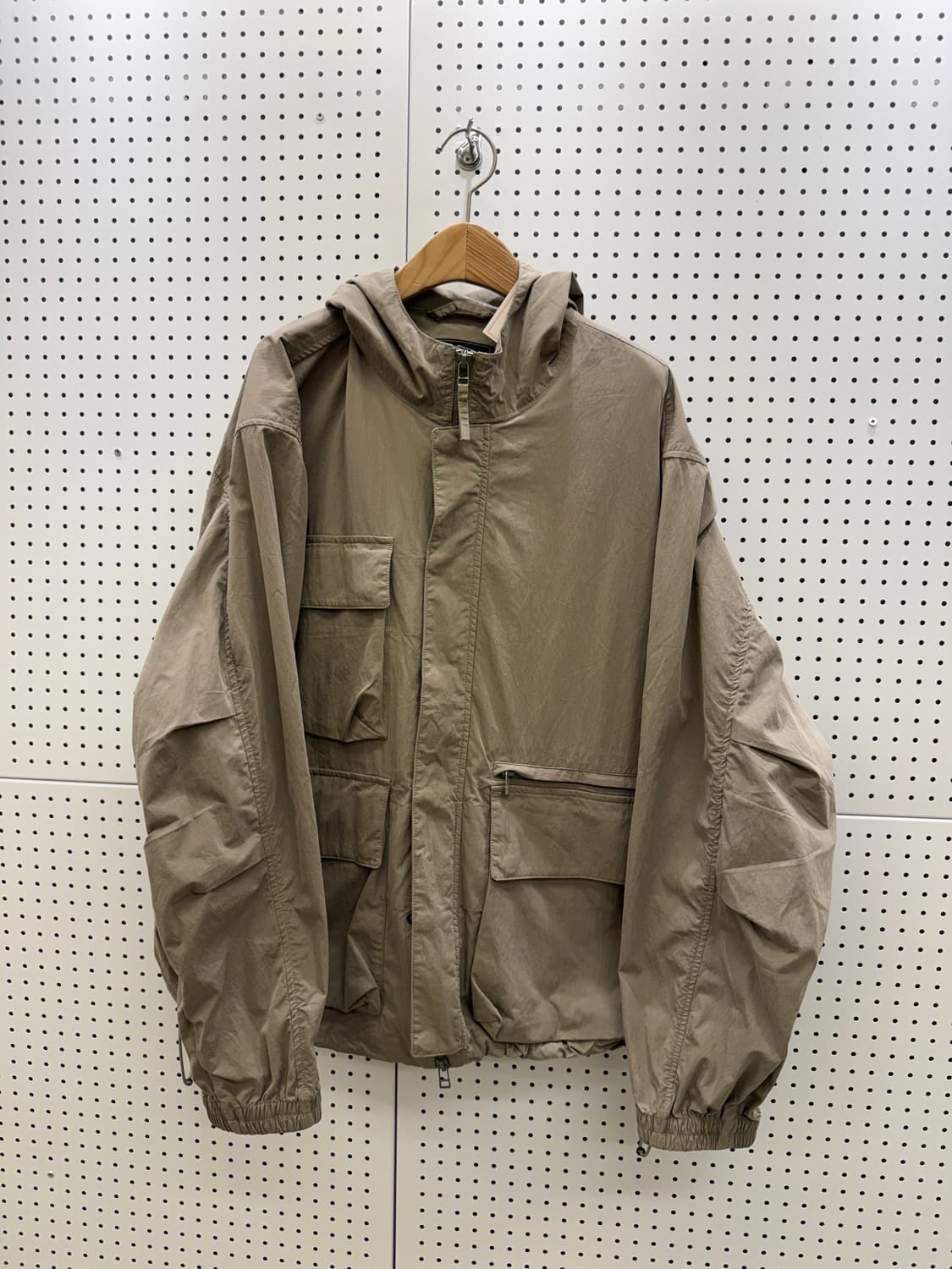 프리즘웍스 유틸리티 파카 라이트 카키  U1550 상품이미지2