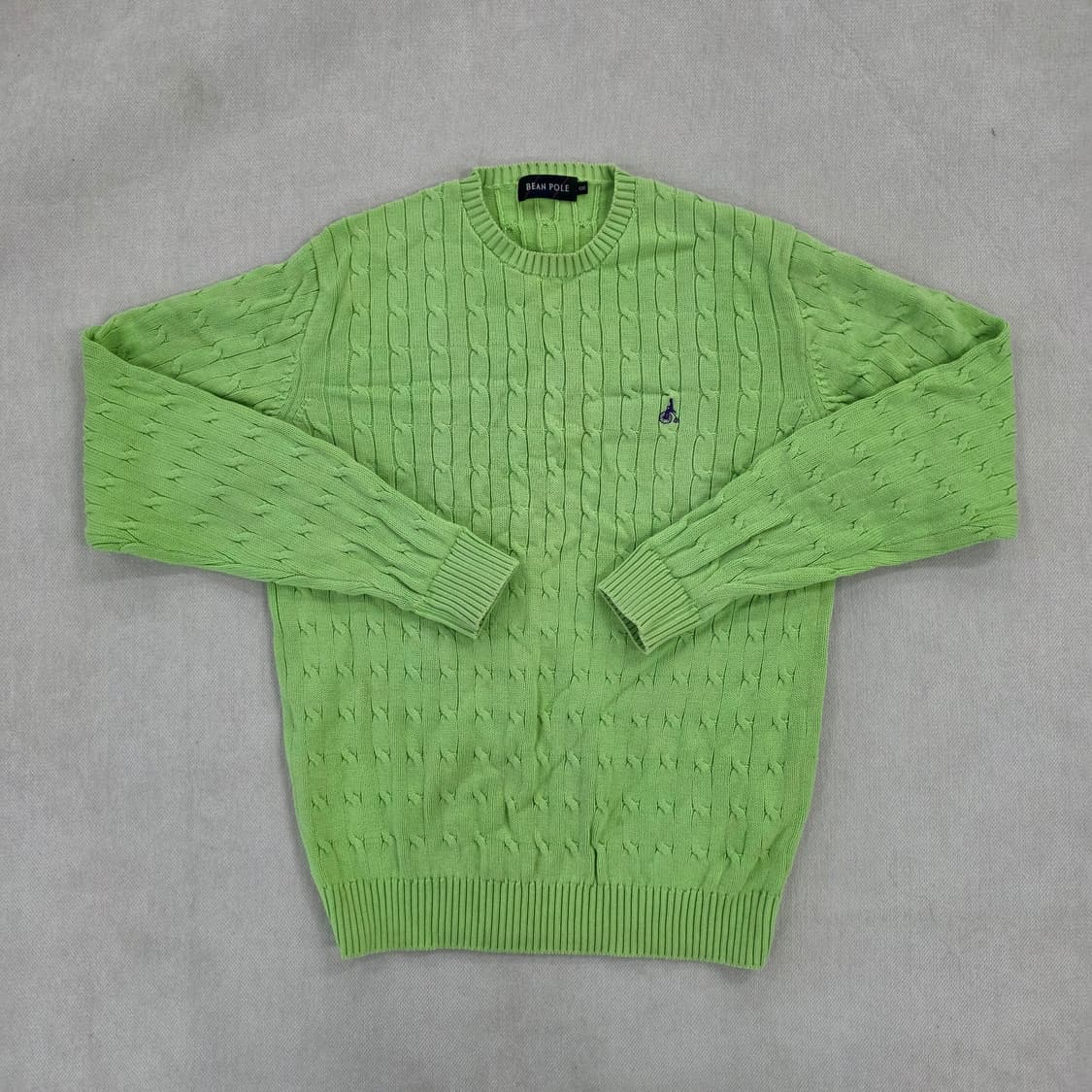 100 빈폴 꽈배기 케이블 니트 0224J 상품이미지1