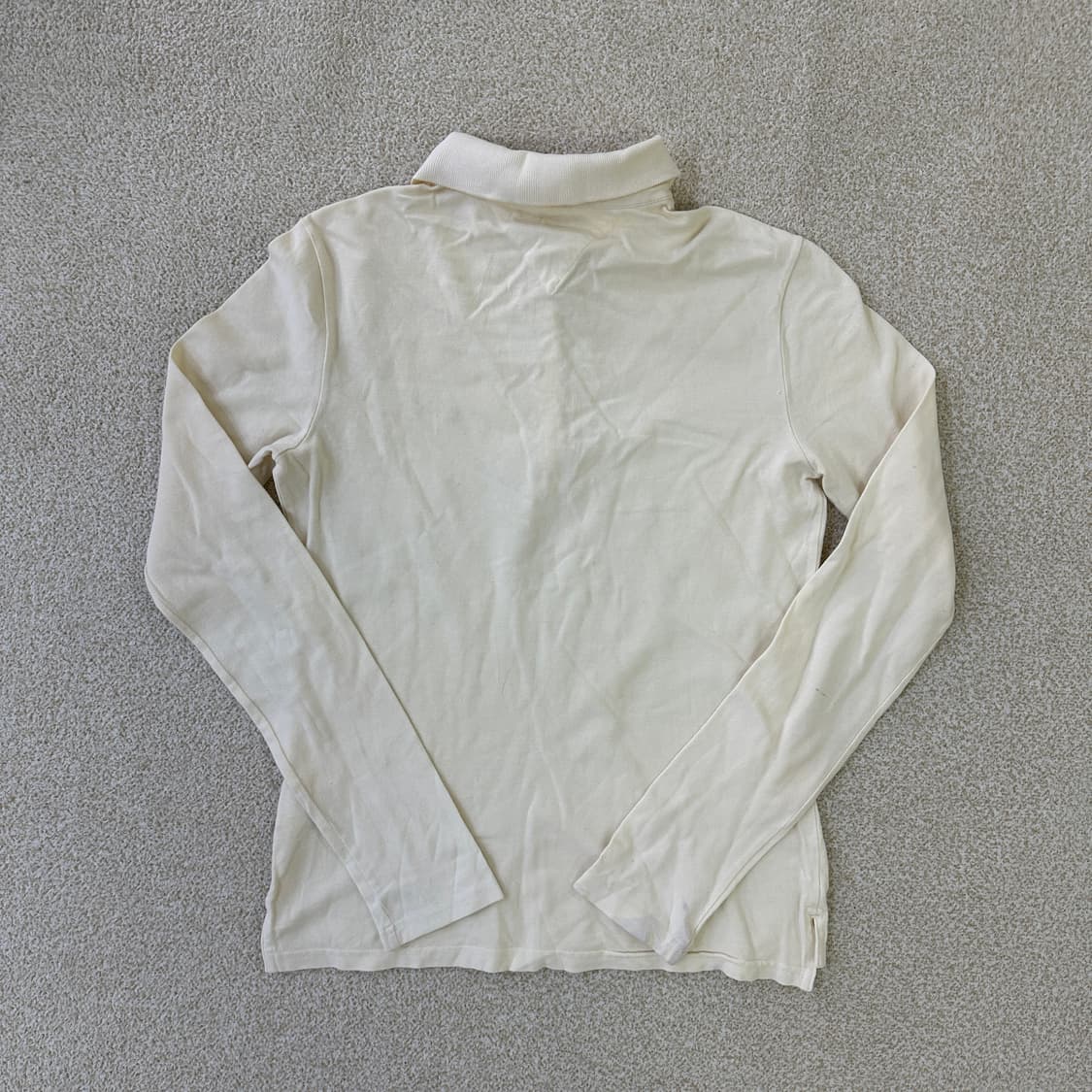 S 타미힐피거 스몰 로고 자수 긴팔  상품이미지4