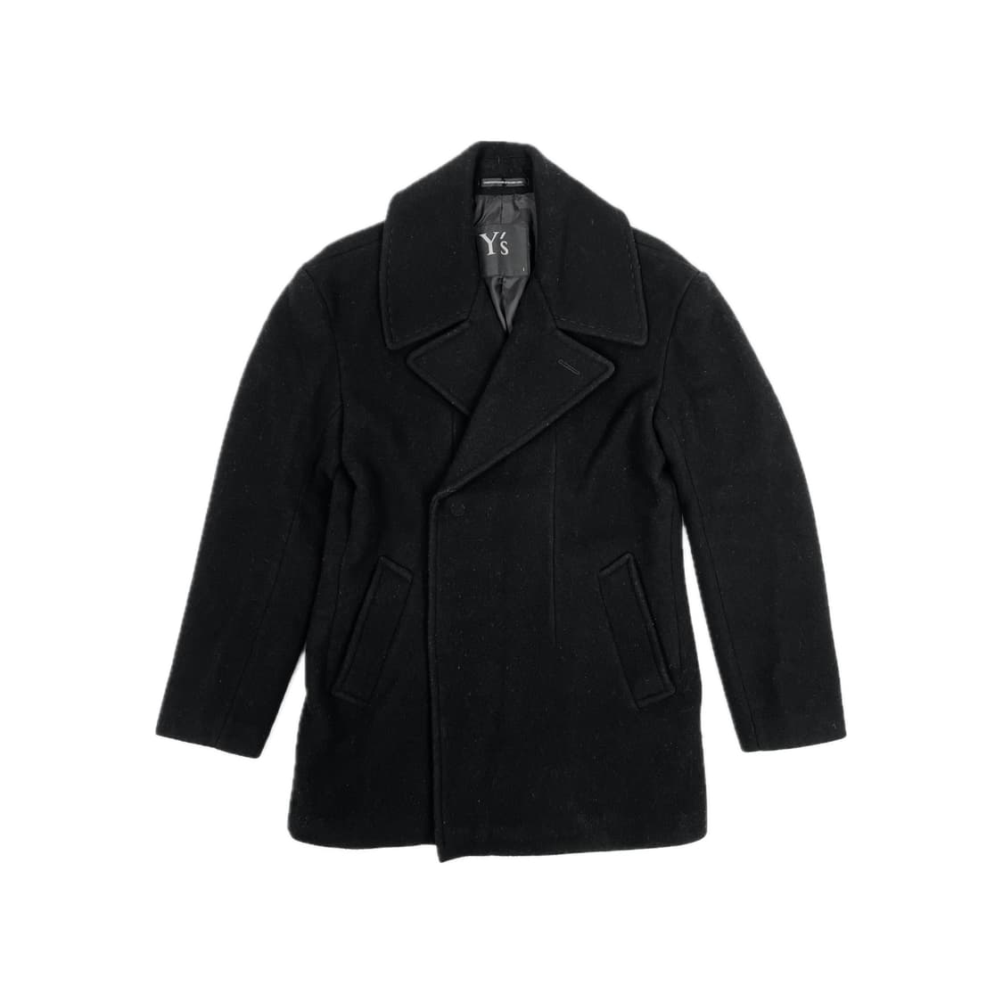 요지 야마모토 와이즈 울 피코트  상품이미지1