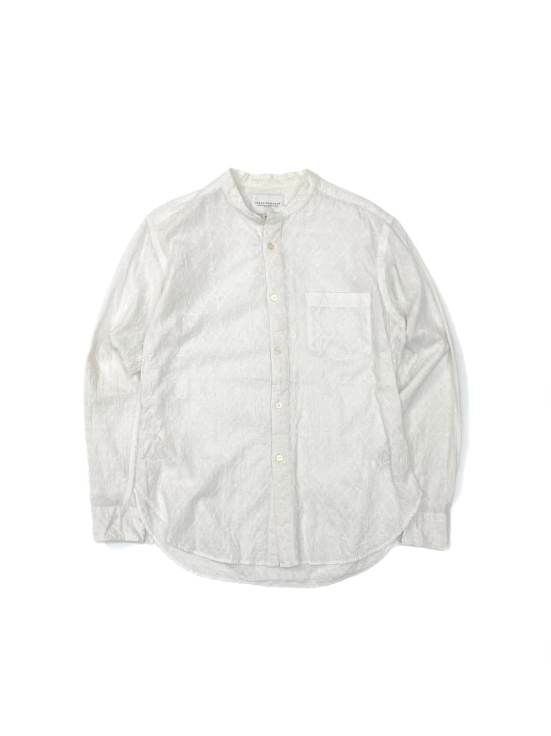 Urban research quilted texture shirt 상품이미지1