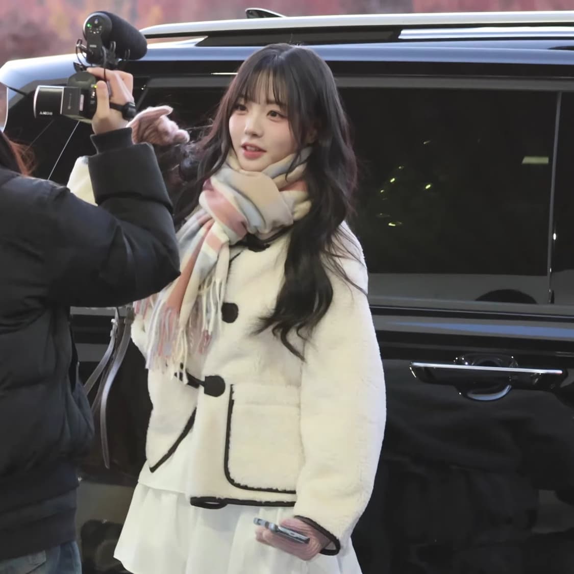 후아유 양털 시어링 코트 (트리플에스 착용) 상품이미지2