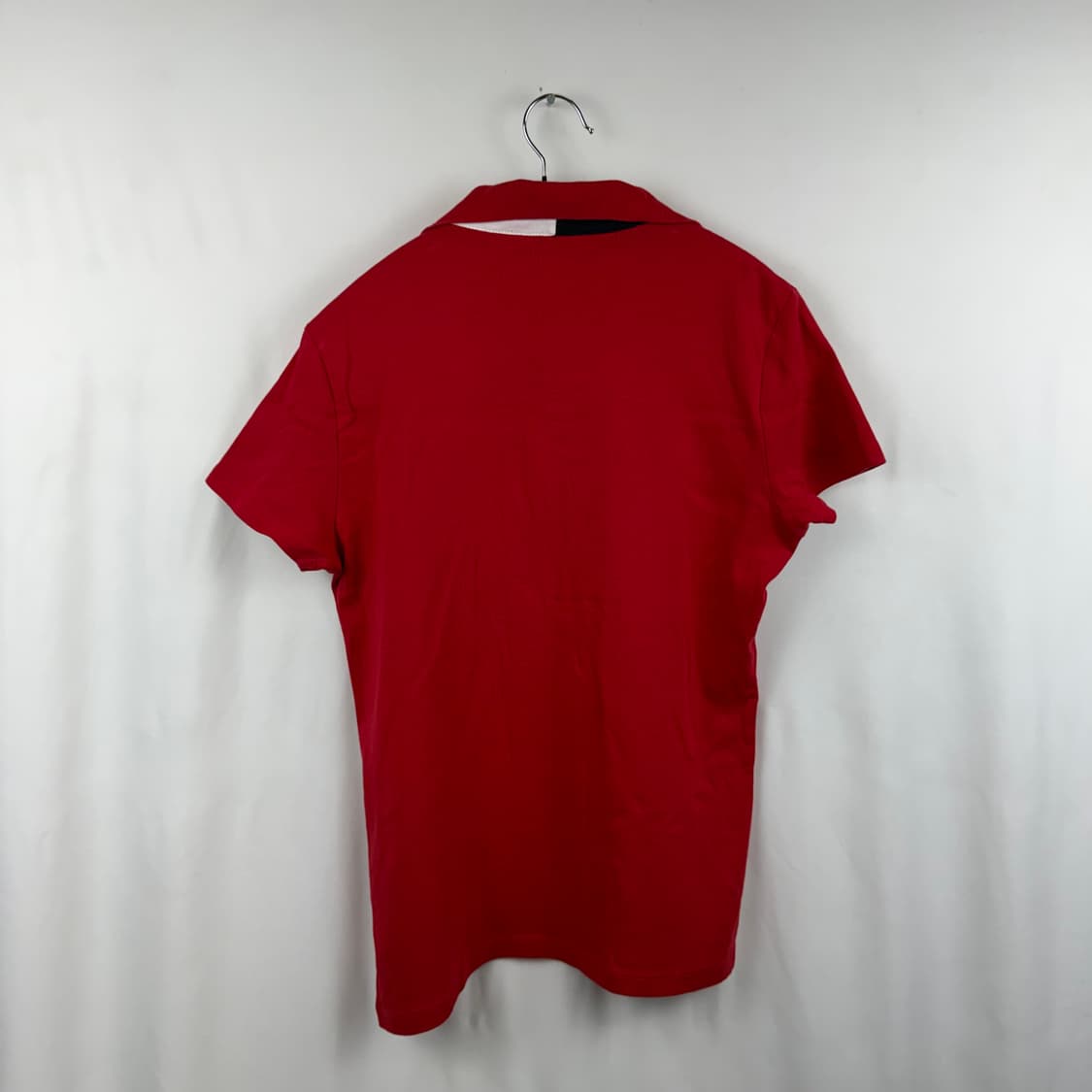 (M) 타미힐피거 우먼스 카라 티 레드 상품이미지5