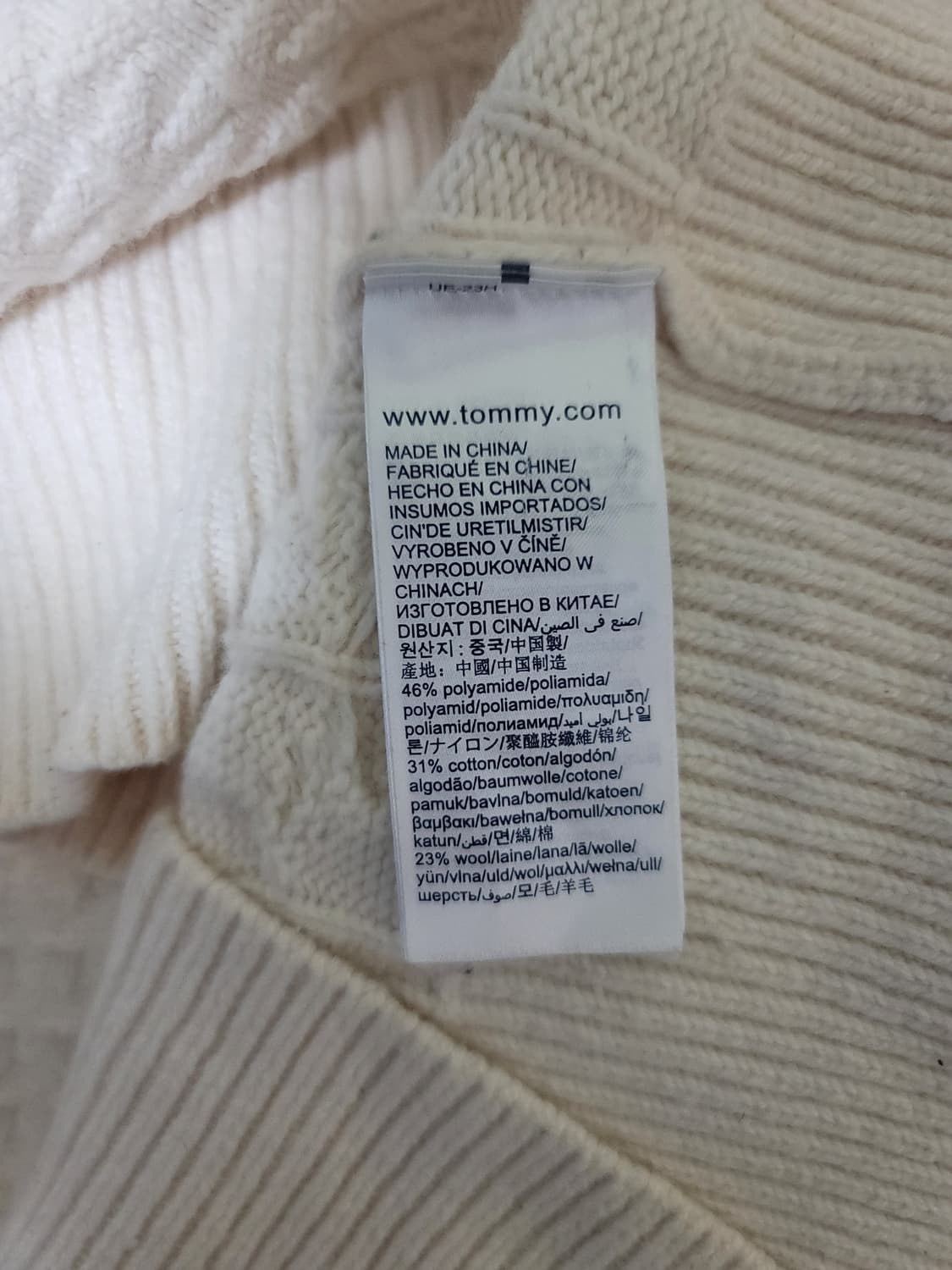 타미힐피거 울혼방 케이블 니트 상품이미지6