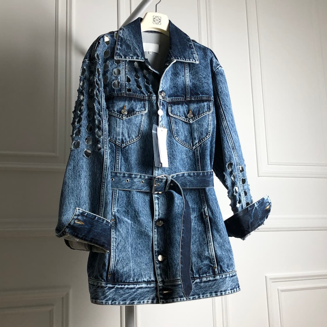 마르지엘라 스티치 워싱 데님자켓 상품이미지1