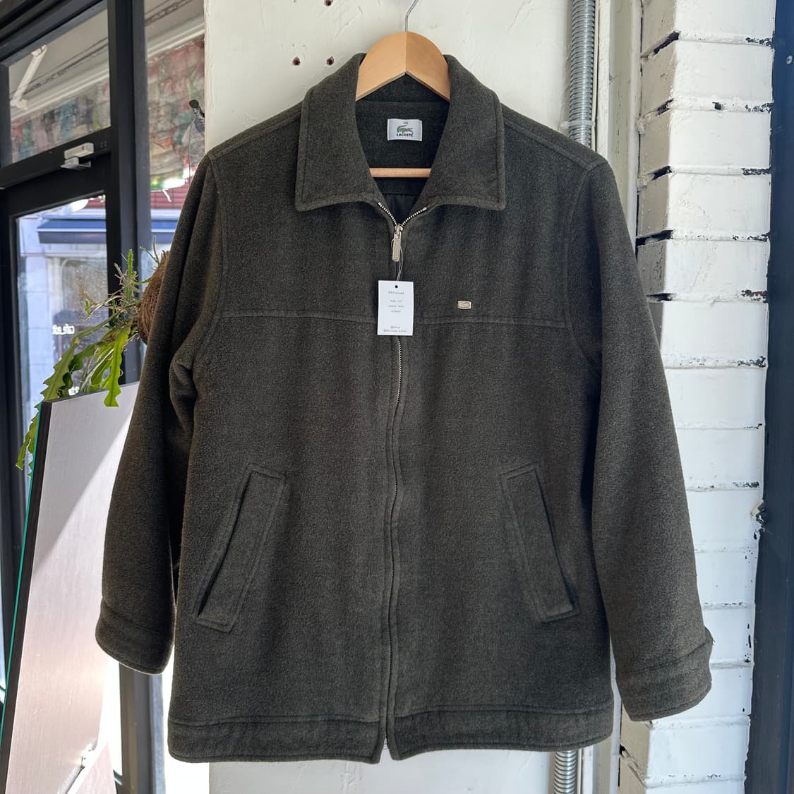 15502 - 라코스테 카키 울 자켓 상품이미지2