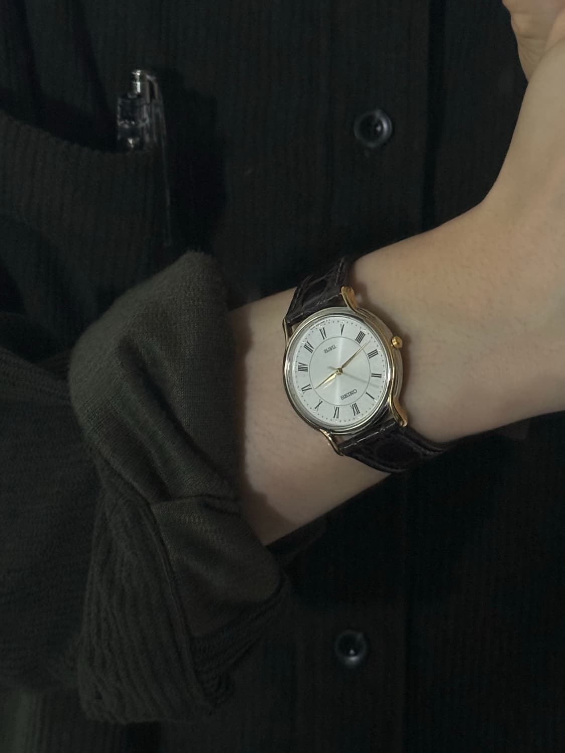 SEIKO 빈티지 쿼츠 시계 상품이미지4