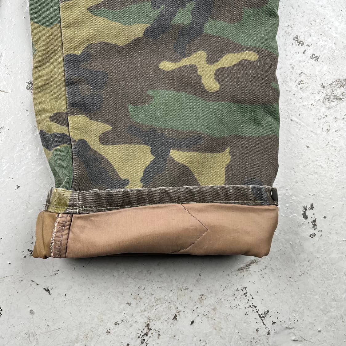 빈티지 Duxbak Thinsulate 우드랜드 카모 팬츠 상품이미지5
