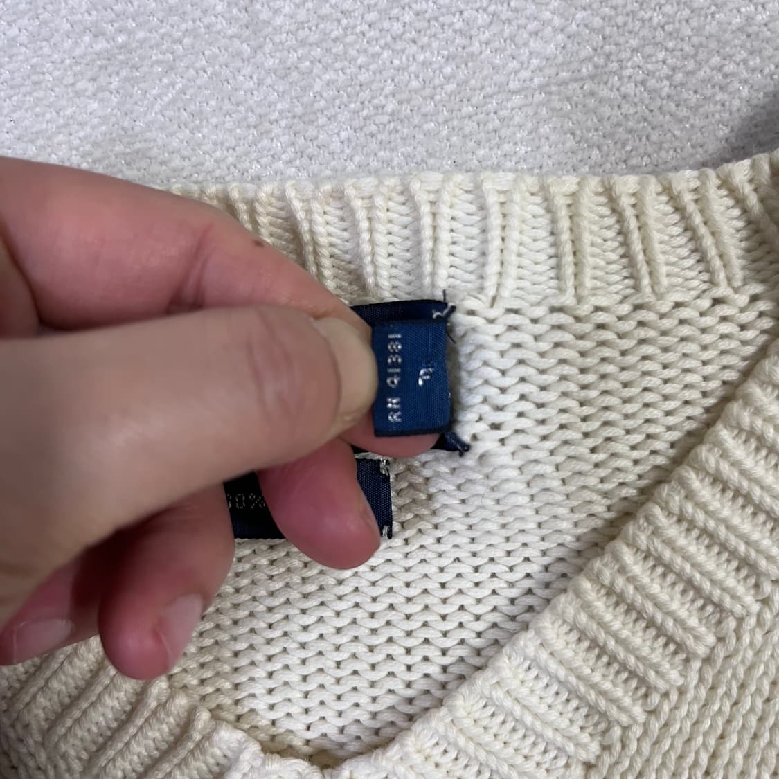 100 폴로 랄프로렌 코튼 니트 상품이미지4