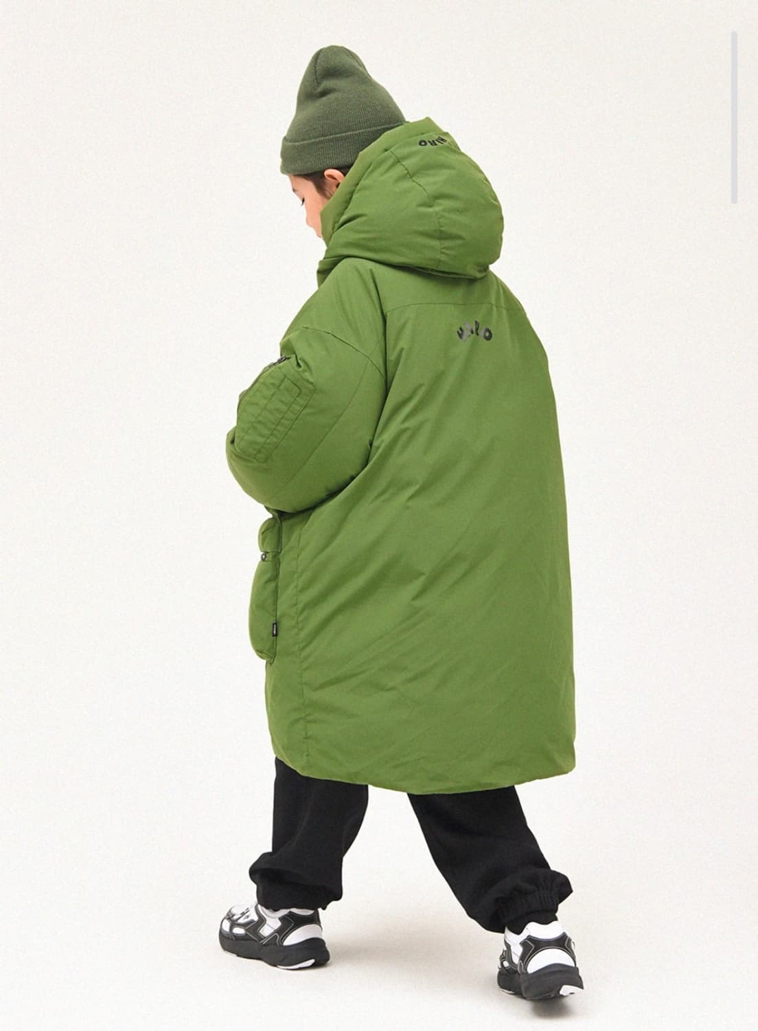 키즈 HIRO 덕다운 롱패딩(160) 상품이미지3