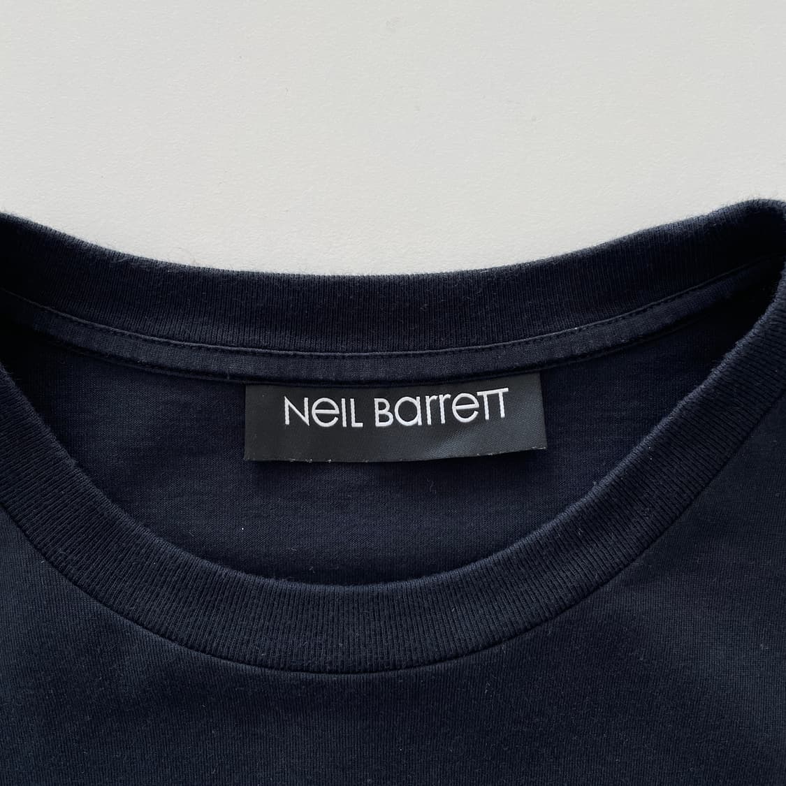 닐바렛 하단 셔츠 레이어드 블랙 반팔 티셔츠 상품이미지8