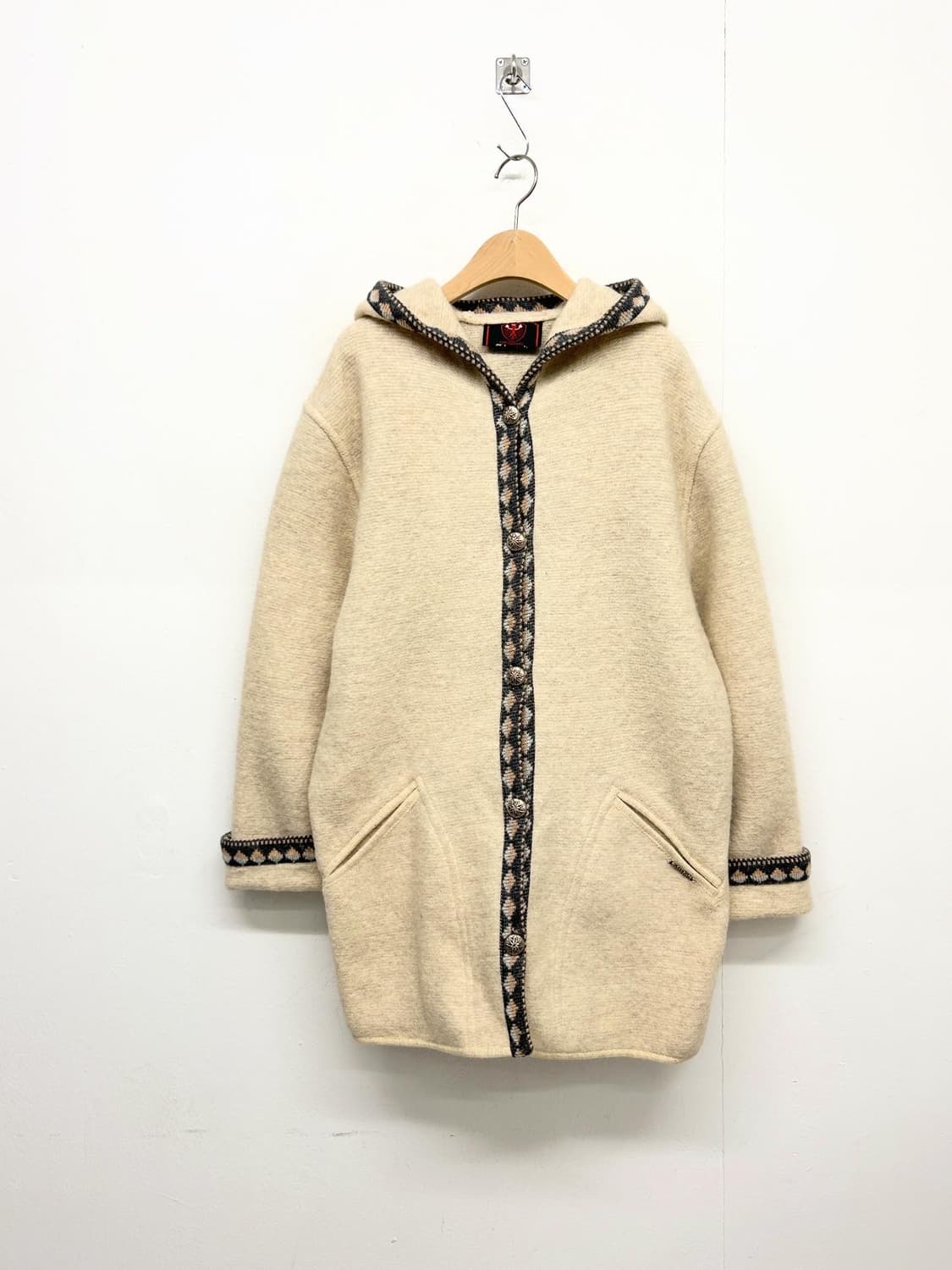 Jahreszeit Loden 후드 자켓 MADE IN AUSTRIA 상품이미지1