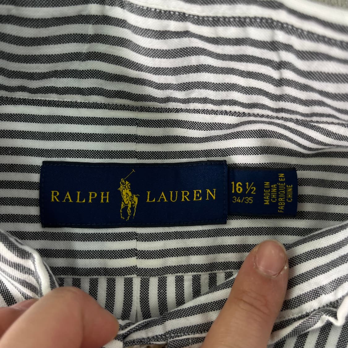 105 폴로랄프로렌 스트라이프 셔츠 상품이미지4
