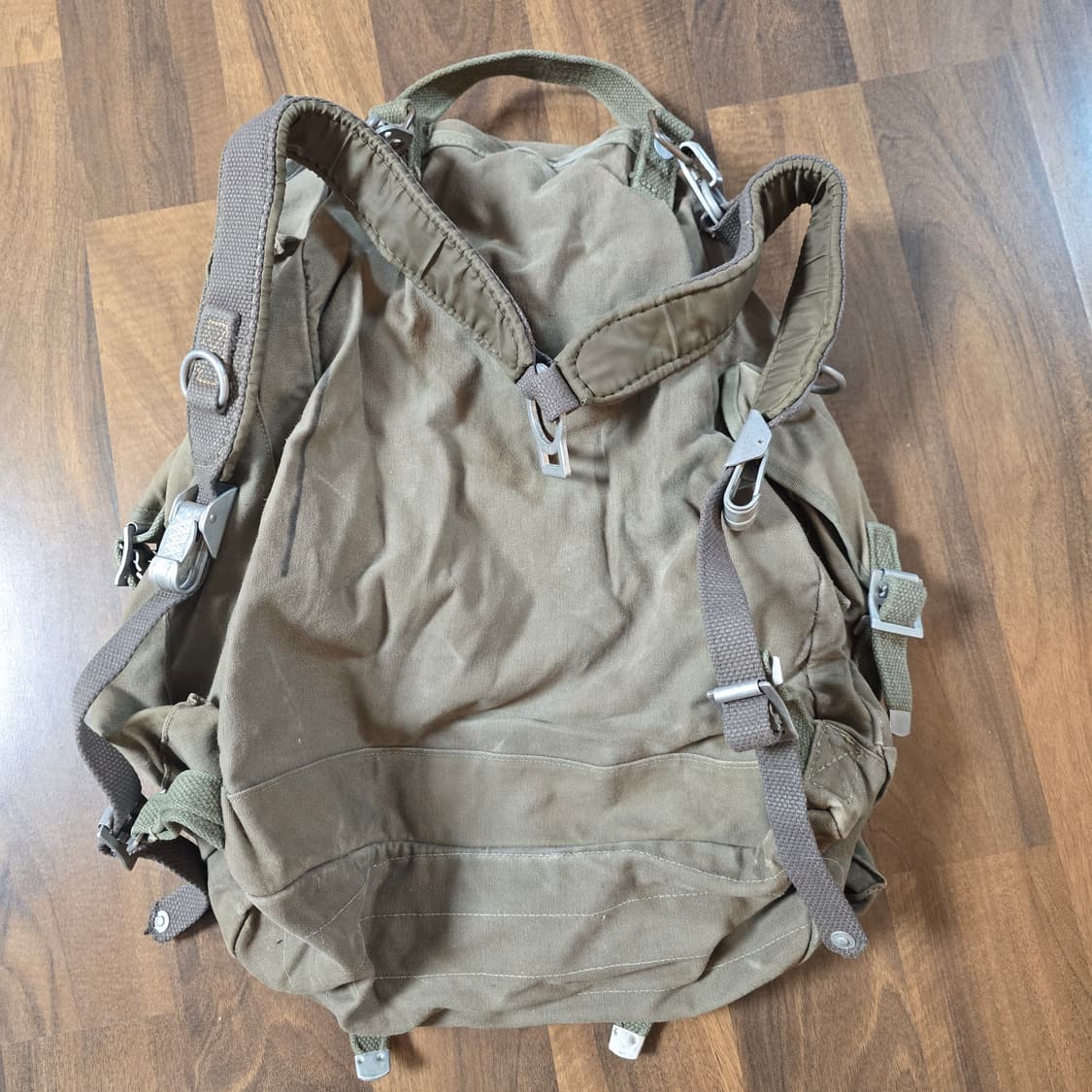 빈티지 60년대 독일군 배낭 25L 상품이미지5