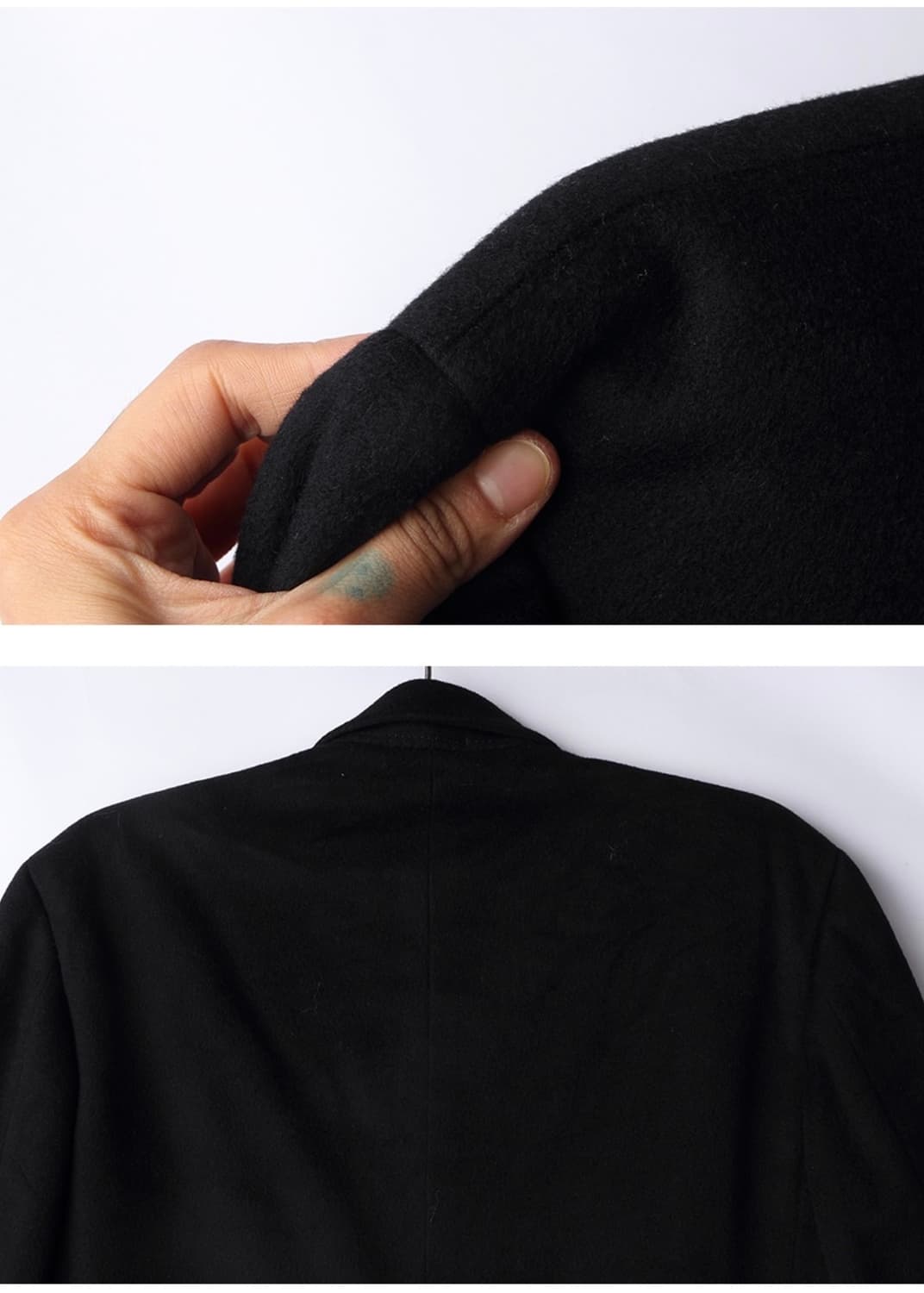 에르메스 캐시미어 체스터필드 코트 상품이미지4