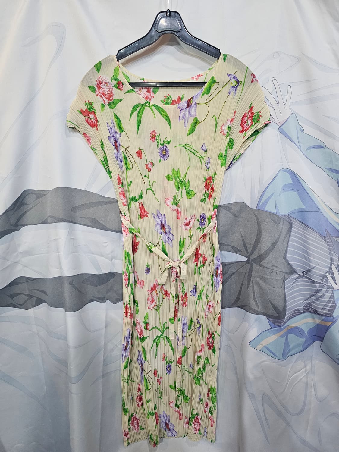 겐조  플리츠 플로럴 원피스  상품이미지7