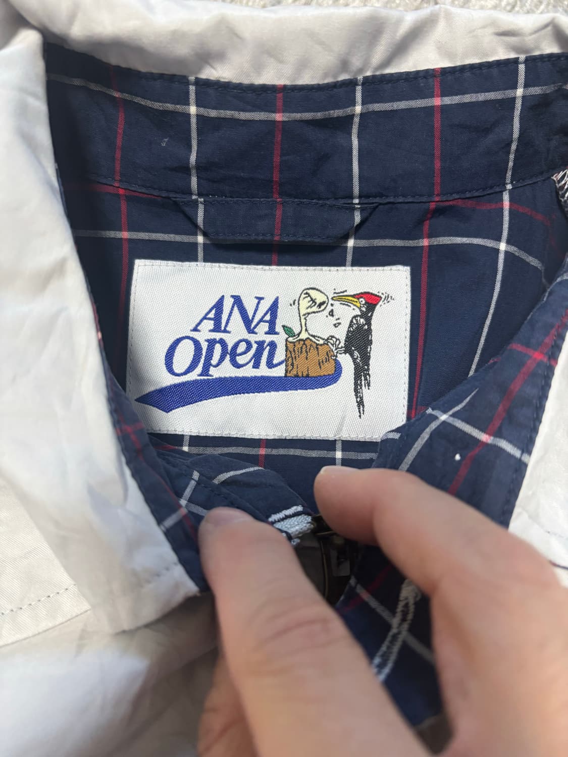 일본판 ANA OPEN 베이지 자켓 사이즈 105 상품이미지3