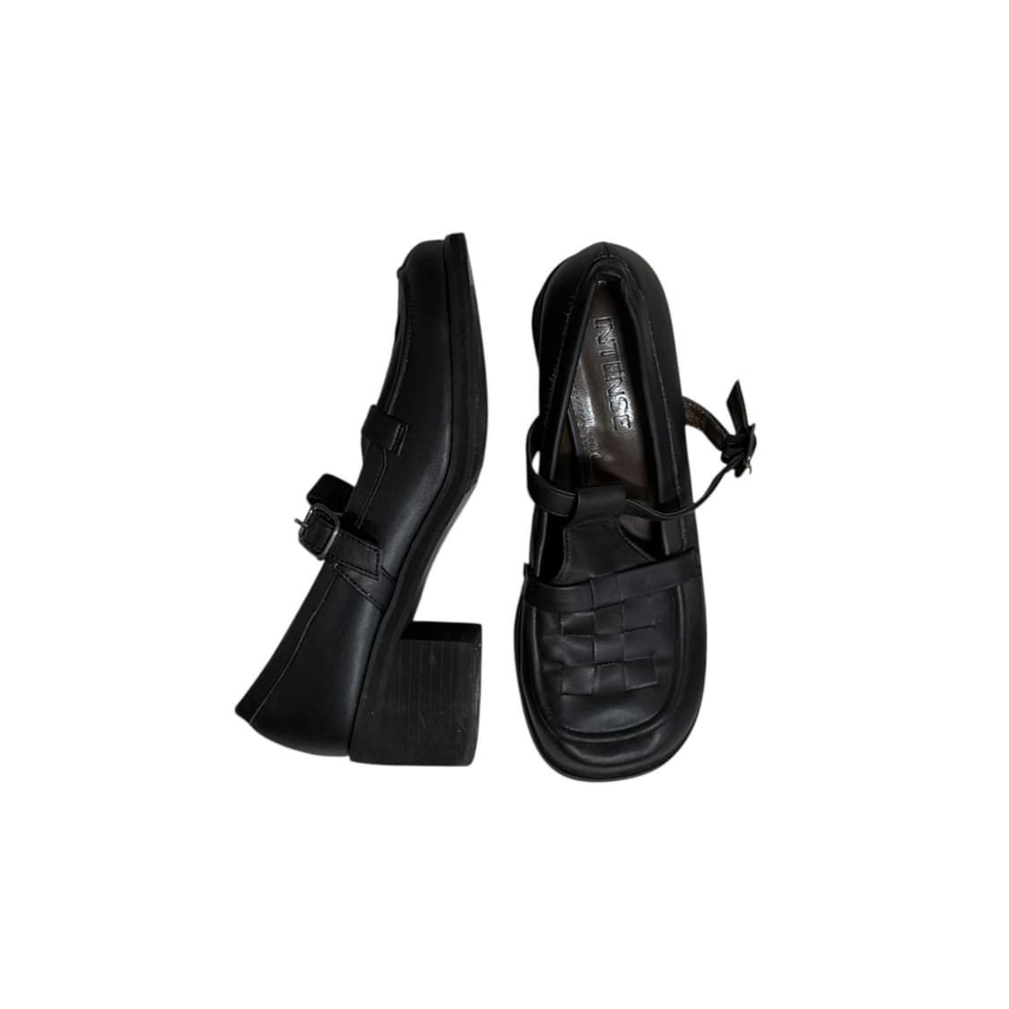 INTENSE 스퀘어 토 위빙 메리 제인 상품이미지6