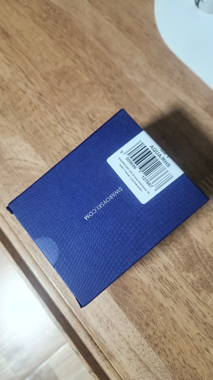 # 스와로브스키  루센트 블루 크리스탈 팔찌 급처 상품이미지5