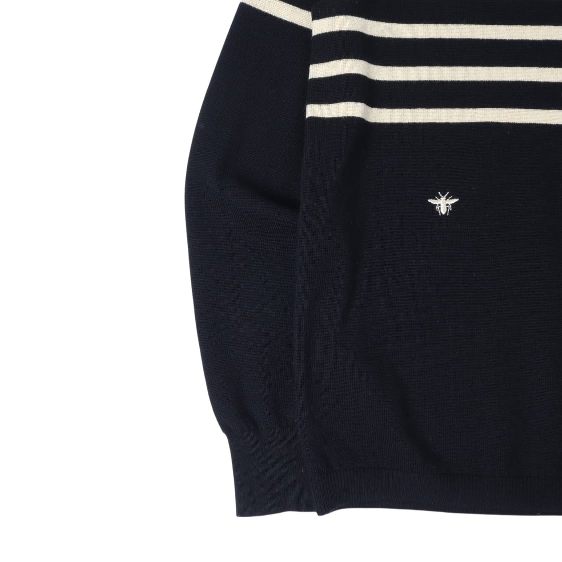 디올 유니폼 비 로고 스냅 스웨터 니트 상품이미지4