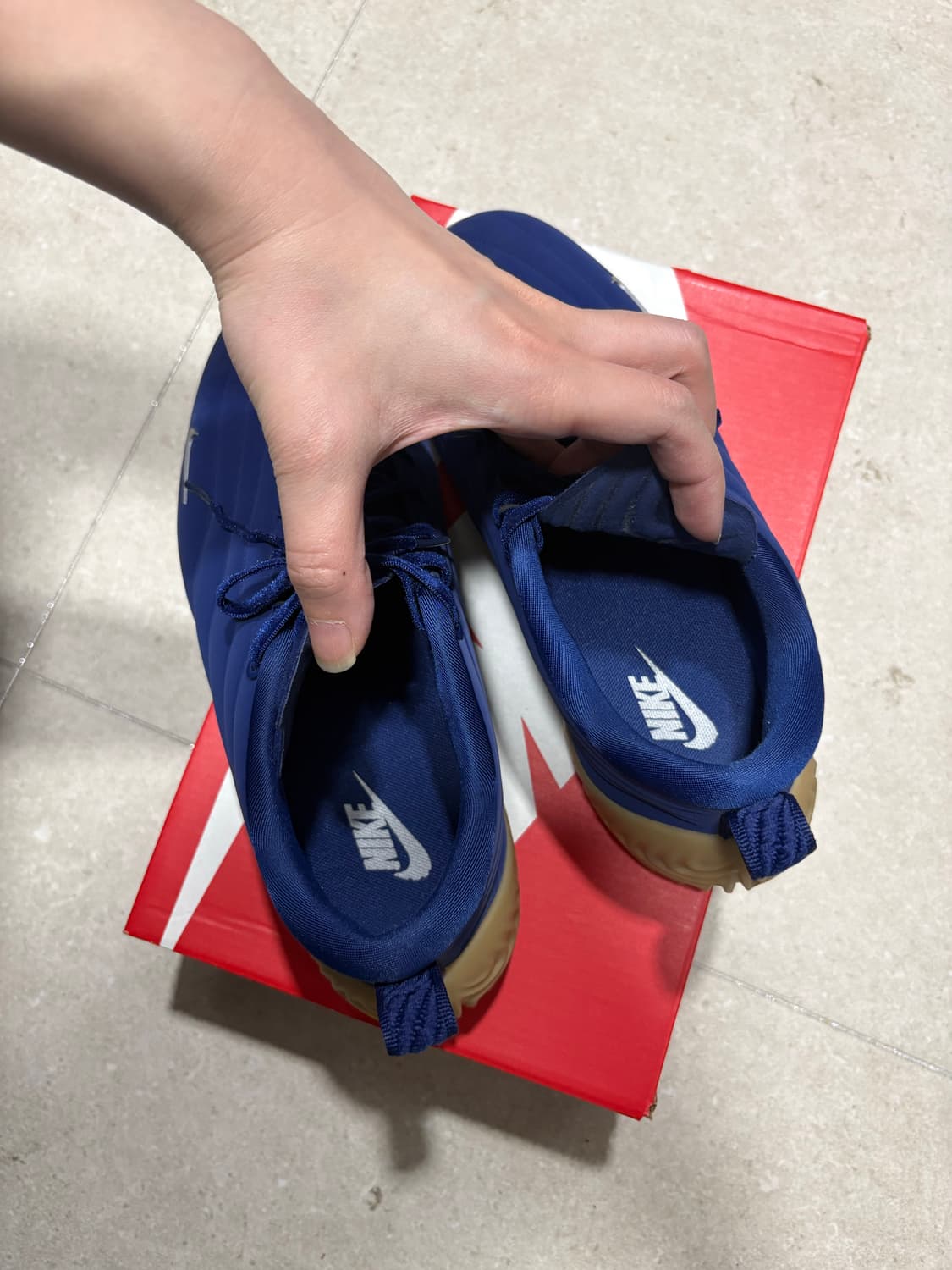 (W) 나이키 아스트라 울트라 블루 보이드 메탈릭 실버 245 상품이미지3