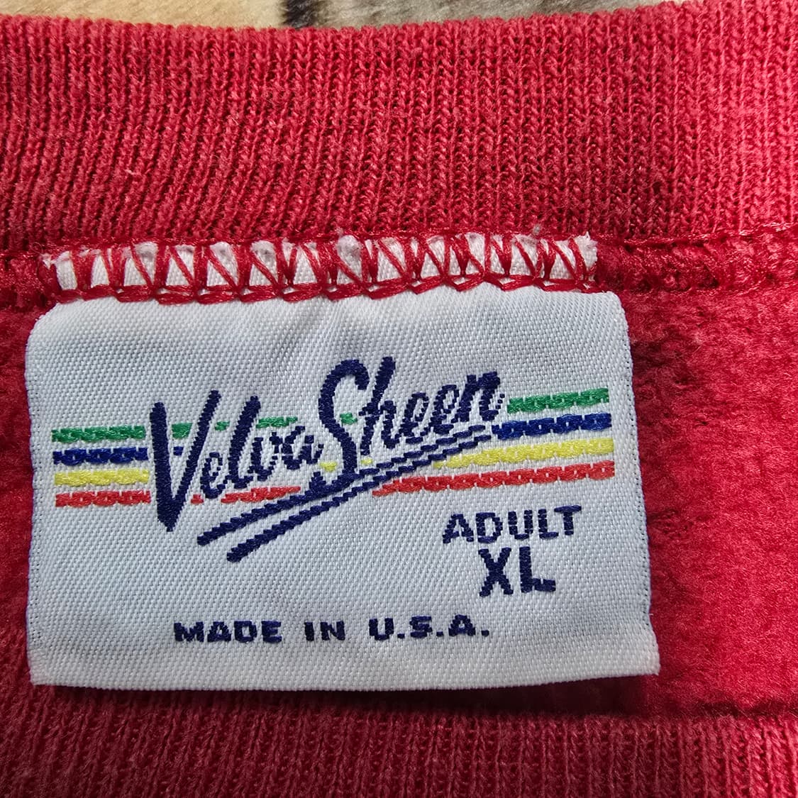 Vintage 80s Velva Sheen 미키 스웻셔츠 상품이미지5