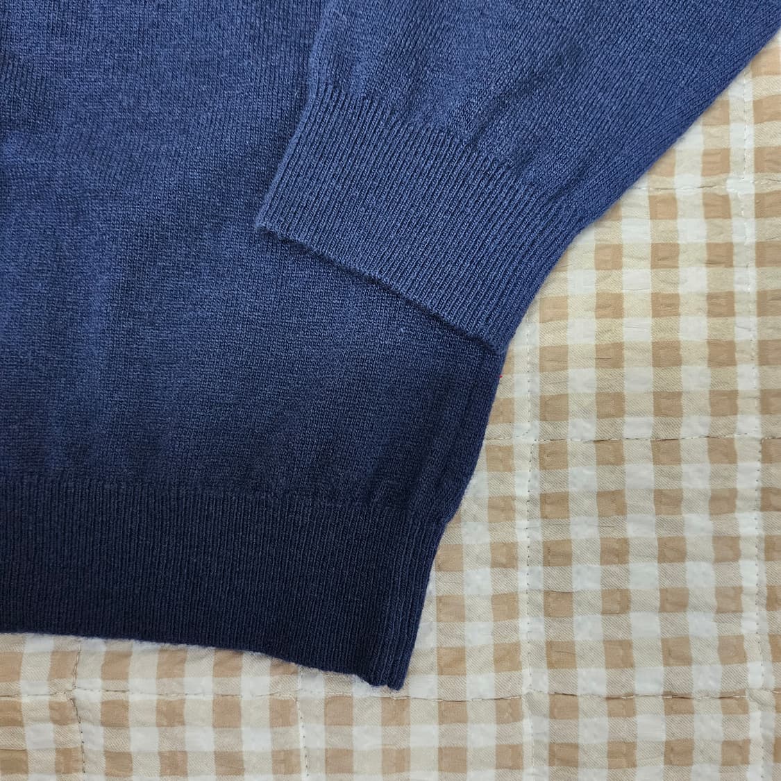 올젠 긴소매 니트 카라티 남자100~105 상품이미지4