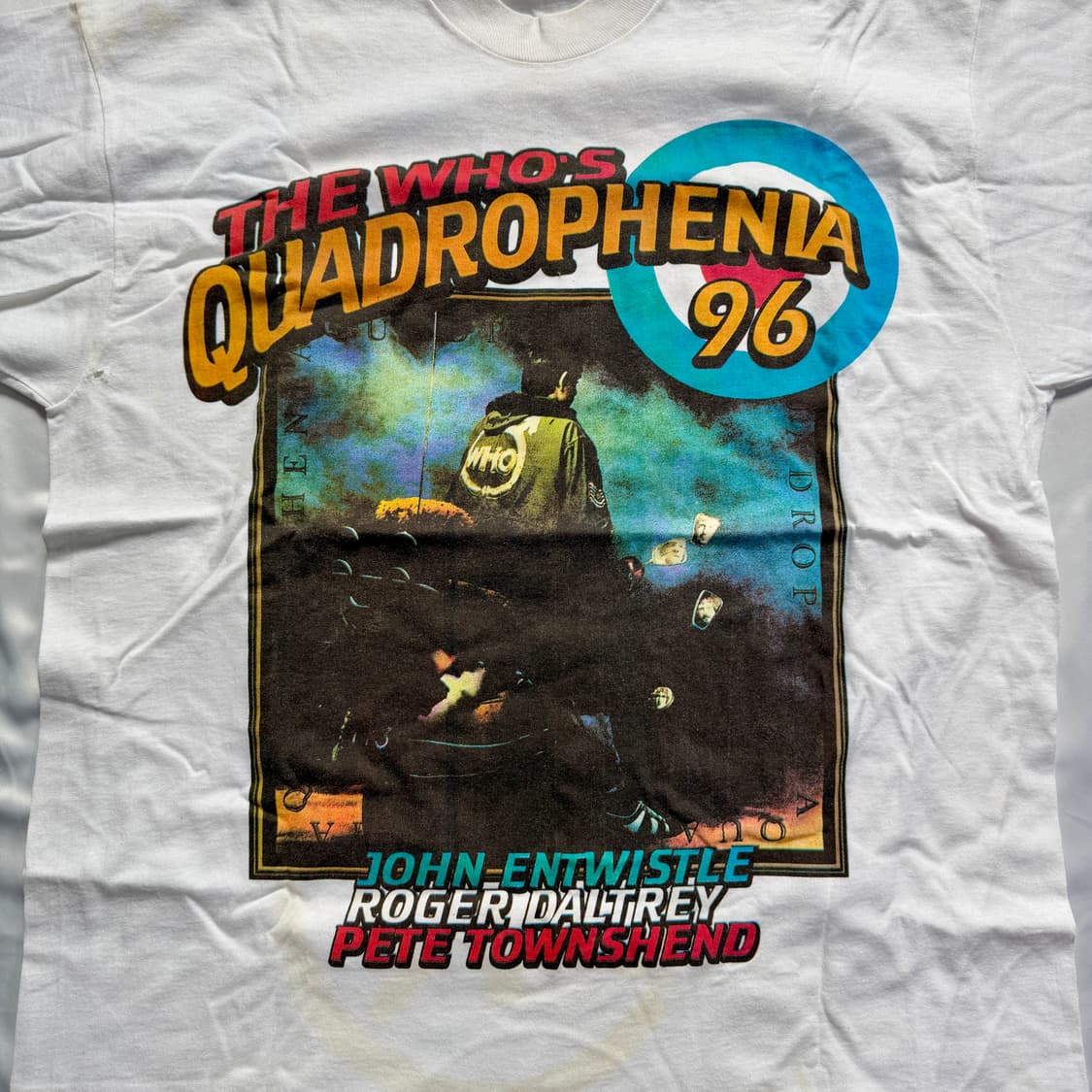 96‘ 더 후 Quadrophenia 투어 티셔츠 상품이미지3