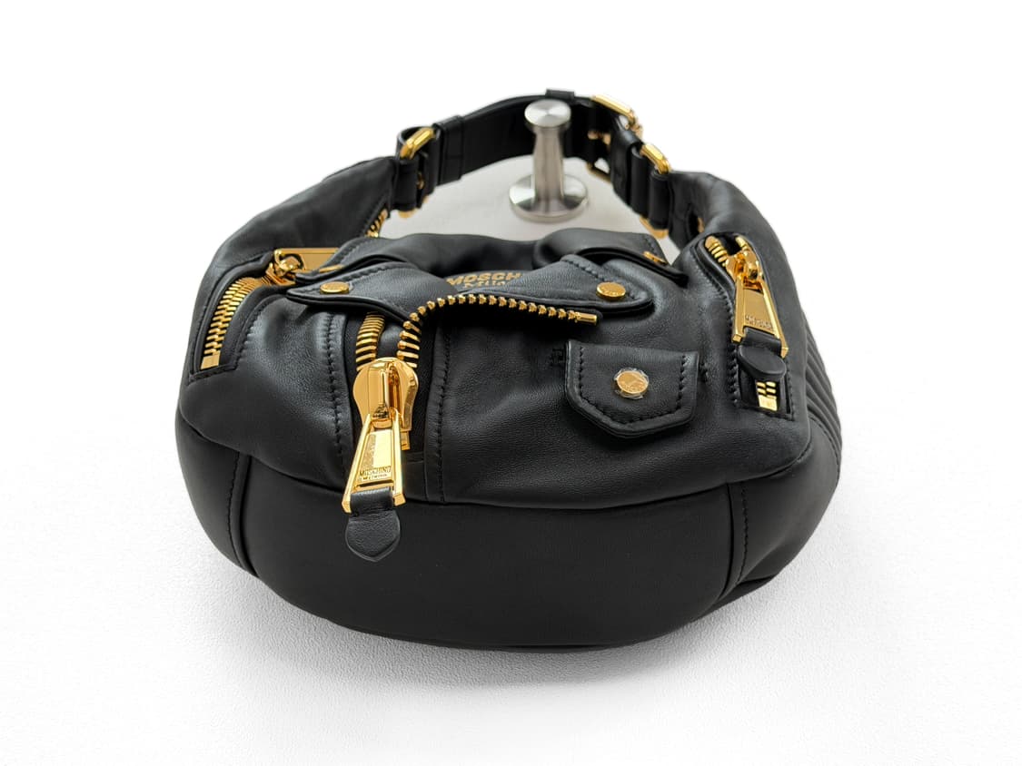 모스키노 바이커 레더 호보백 상품이미지5