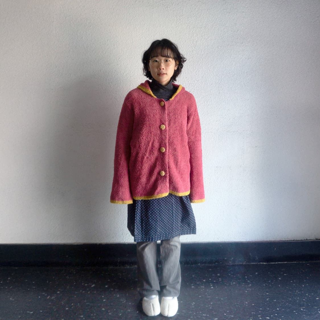 숲속 베리 테리 후드 가디건 상품이미지9