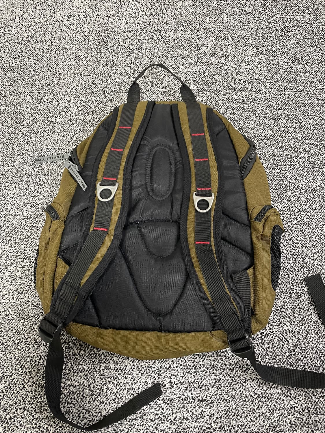 빈티지9. 오클리 00's 올드스쿨 아이콘 RC 백팩 카키베이지 가방 상품이미지5