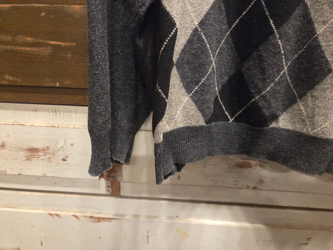 세인트 앤드류 아가일패턴 니트 상품이미지7