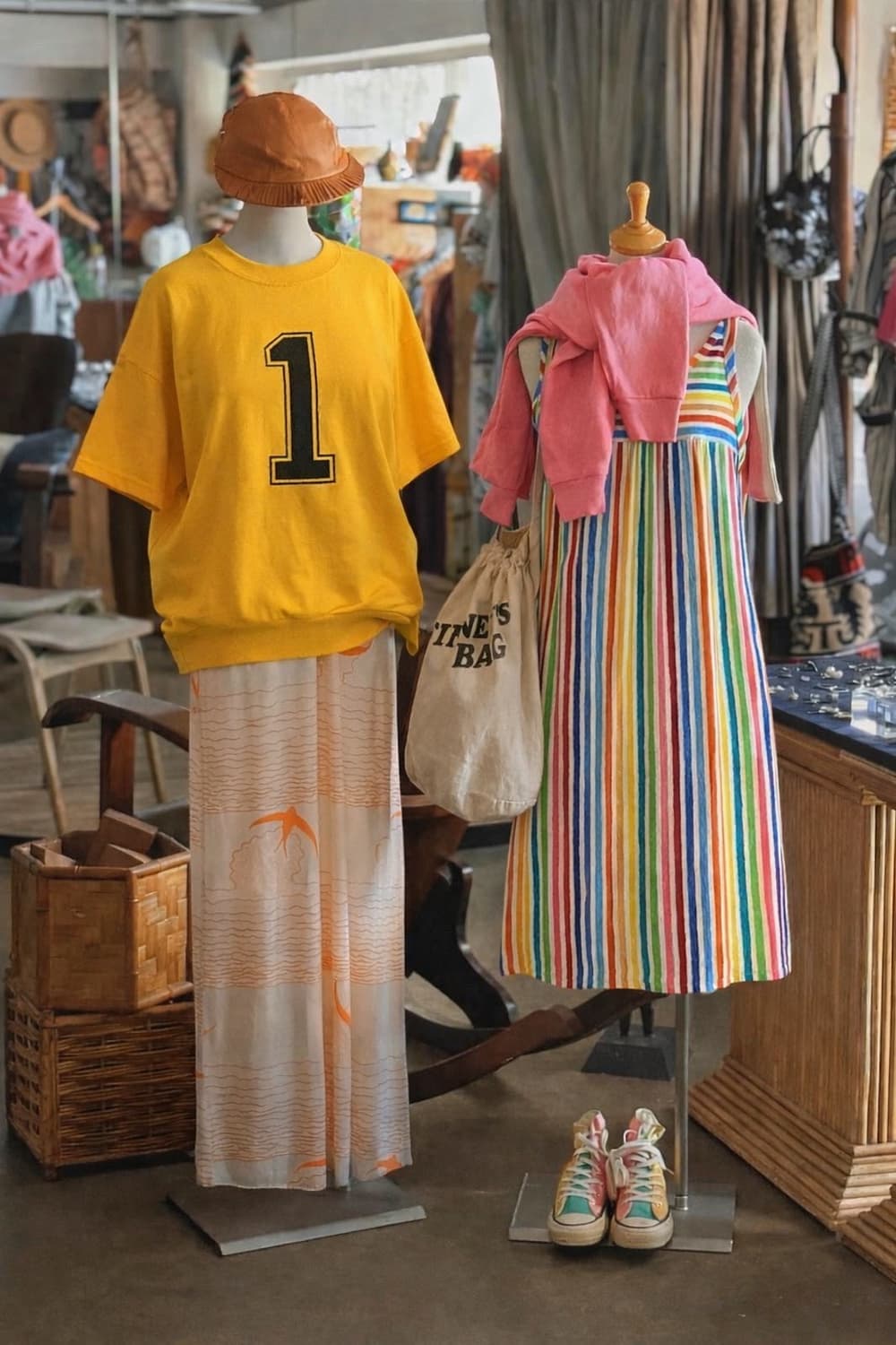 70‘s U.S. made terry resort dress 상품이미지3