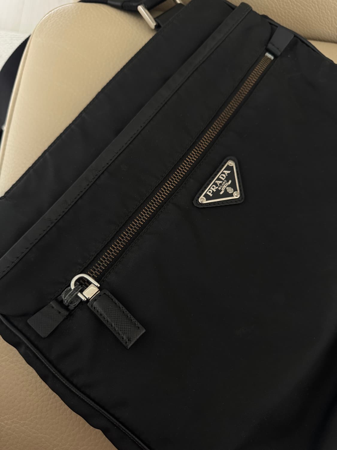 프라다 블랙 숄더백 상품이미지6