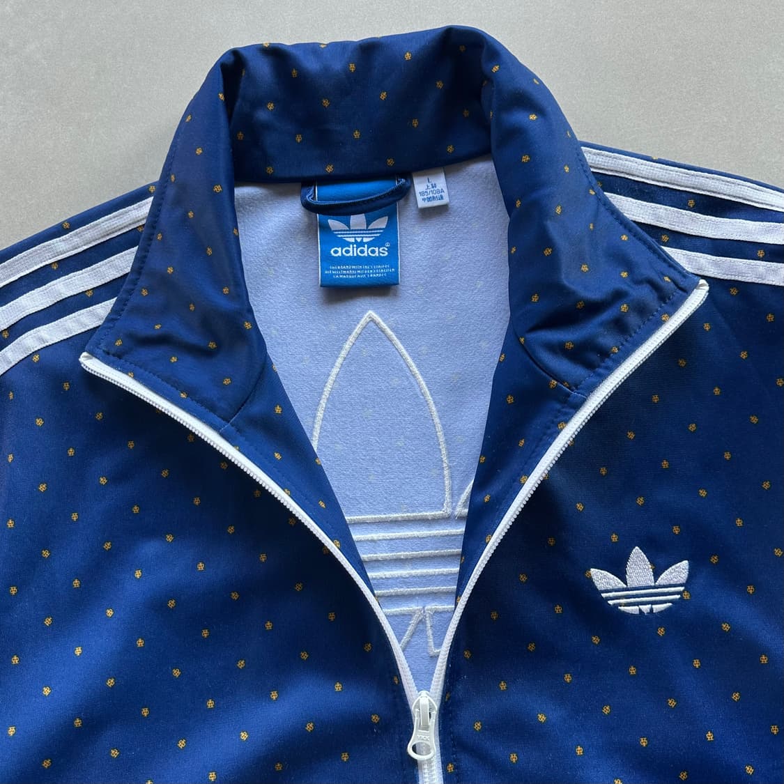 [L]아디다스 파이어버드 도트 네이비 트랙탑 져지 상품이미지6