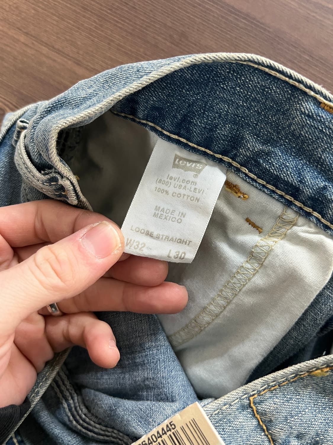 00s Levis 리바이스 카펜터 루즈 스트레이트 데님 팬츠 상품이미지7