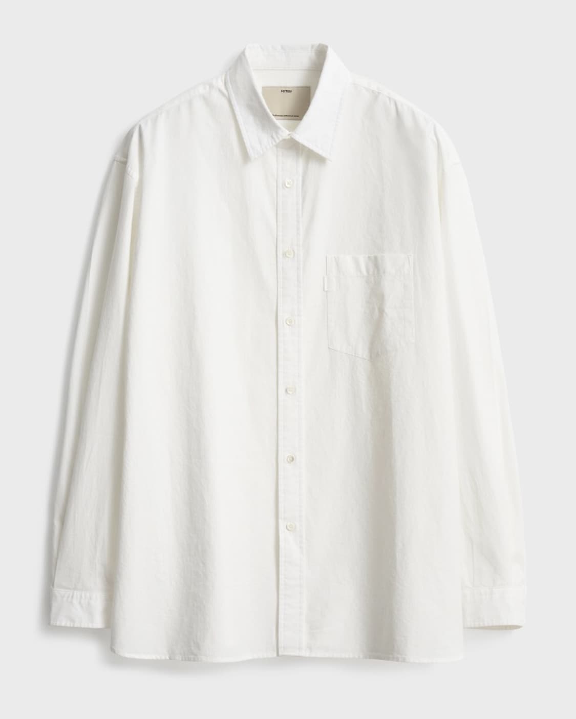 포터리 코튼 타입라이터 컴포트 셔츠  상품이미지2