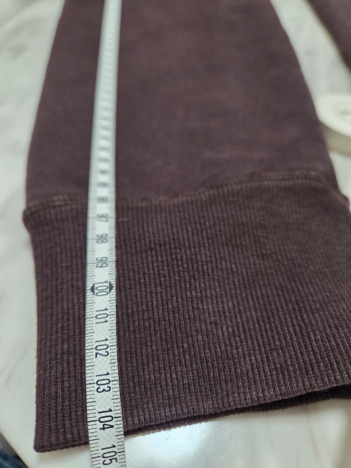 이지 시즌1 버건디 조거팬츠 상품이미지6