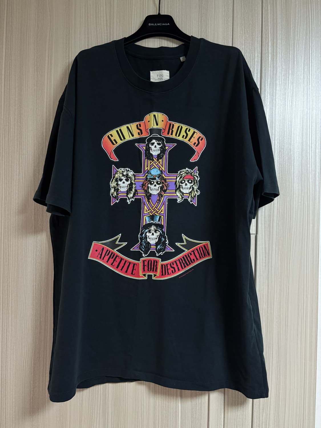 피어오브갓 건즈앤로지스 티셔츠 상품이미지1